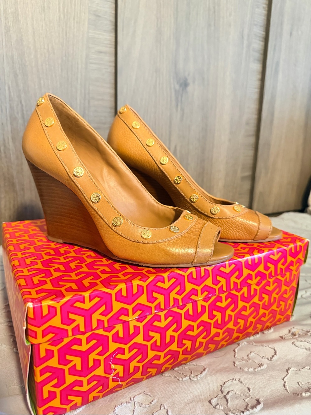 Tory Burch Nelson Wedge Heels